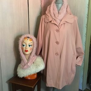 Mac & Jac NWOT 3/4 length rain coat